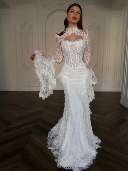 Свадебное платье Гербера